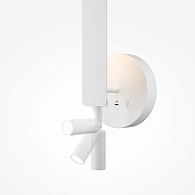 Бра с подсветкой Maytoni Combo MOD214WL-L8W3K1 цвет плафона/подвески Белый, цвет арматуры Белый-3