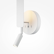 Бра с подсветкой Maytoni Combo MOD214WL-L8W3K1 цвет плафона/подвески Белый, цвет арматуры Белый-6