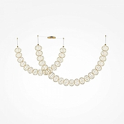 Подвесной светильник Maytoni Golden Cage MOD216PL-L55G3K цвет плафона/подвески Белый, Золото, цвет арматуры Золото-1