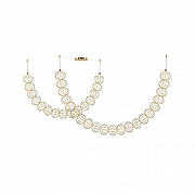 Подвесной светильник Maytoni Golden Cage MOD216PL-L55G3K цвет плафона/подвески Белый, Золото, цвет арматуры Золото-2