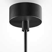 Подвесной светильник Maytoni Ros MOD227PL-01B цвет плафона/подвески Прозрачный, Хром, цвет арматуры Черный-4