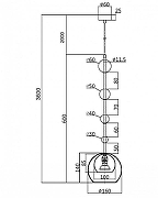 Подвесной светильник Maytoni Ros MOD227PL-01BS цвет плафона/подвески Латунь, цвет арматуры Латунь-6