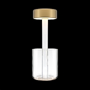 Настольная лампа Maytoni AI Collaboration MOD229TL-L3G3K1 цвет плафона/подвески Золото, цвет арматуры Прозрачный-2