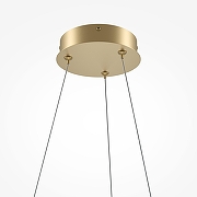 Подвесной светильник Maytoni Curve MOD241PL-L60BSK цвет плафона/подвески Белый, Латунь, цвет арматуры Латунь-4