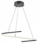 Подвесной светильник Maytoni Curve MOD242PL-L33BK цвет плафона/подвески Белый, Черный, цвет арматуры Черный-1