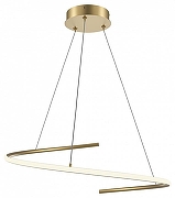 Подвесной светильник Maytoni Curve MOD242PL-L33BSK цвет плафона/подвески Латунь, цвет арматуры Латунь-2