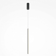 Подвесной светильник Maytoni Halo MOD246PL-L12BK цвет плафона/подвески Белый, Черный, цвет арматуры Черный-1