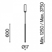 Подвесной светильник Maytoni Halo MOD246PL-L12BK цвет плафона/подвески Белый, Черный, цвет арматуры Черный-5