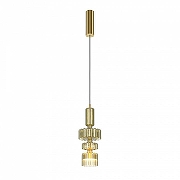 Подвесной светильник Maytoni Level MOD253PL-L18BS3K3 цвет плафона/подвески Коньячный, цвет арматуры Латунь-1