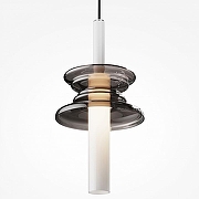 Подвесной светильник Maytoni Sound Wave MOD255PL-01B1 цвет плафона/подвески Белый, Черный, цвет арматуры Черный