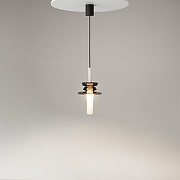 Подвесной светильник Maytoni Sound Wave MOD255PL-01B1 цвет плафона/подвески Белый, Черный, цвет арматуры Черный-3