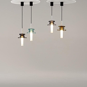 Подвесной светильник Maytoni Sound Wave MOD255PL-01B4 цвет плафона/подвески Белый, Серый, цвет арматуры Черный-3