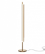 Торшер Maytoni Loom MOD258FL-L15BS3K цвет плафона/подвески Латунь, цвет арматуры Латунь-1