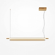 Подвесной светильник Maytoni Loom MOD258PL-L20BS3K цвет плафона/подвески Прозрачный, цвет арматуры Латунь-2