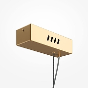 Подвесной светильник Maytoni Loom MOD258PL-L20BS3K цвет плафона/подвески Прозрачный, цвет арматуры Латунь-5