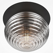 Накладной светильник Maytoni Reels MOD268CL-01B цвет плафона/подвески Светло-серый, цвет арматуры Черный