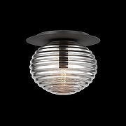 Накладной светильник Maytoni Reels MOD268CL-01B цвет плафона/подвески Светло-серый, цвет арматуры Черный-2