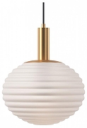 Подвесной светильник Maytoni Halo MOD268PL-01G цвет плафона/подвески Белый, цвет арматуры Золото