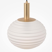 Подвесной светильник Maytoni Halo MOD268PL-01G цвет плафона/подвески Белый, цвет арматуры Золото-4