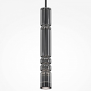 Подвесной светильник Maytoni Ordo MOD272PL-L12B3K цвет плафона/подвески Светло-серый, цвет арматуры Черный