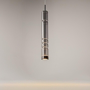 Подвесной светильник Maytoni Ordo MOD272PL-L12B3K цвет плафона/подвески Светло-серый, цвет арматуры Черный-3