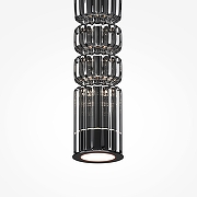 Подвесной светильник Maytoni Ordo MOD272PL-L12B3K цвет плафона/подвески Светло-серый, цвет арматуры Черный-6