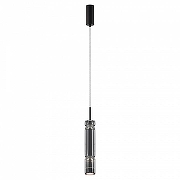 Подвесной светильник Maytoni Ordo MOD272PL-L12B3K1 цвет плафона/подвески Светло-серый, цвет арматуры Черный-1