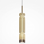 Подвесной светильник Maytoni Ordo MOD272PL-L12BS3K1 цвет плафона/подвески Коньячный, цвет арматуры Латунь