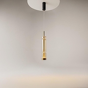 Подвесной светильник Maytoni Ordo MOD272PL-L12BS3K1 цвет плафона/подвески Коньячный, цвет арматуры Латунь-3