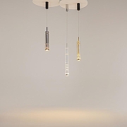 Подвесной светильник Maytoni Ordo MOD272PL-L12BS3K1 цвет плафона/подвески Коньячный, цвет арматуры Латунь-4