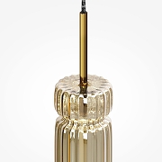 Подвесной светильник Maytoni Ordo MOD272PL-L12BS3K1 цвет плафона/подвески Коньячный, цвет арматуры Латунь-5