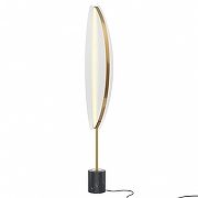 Торшер Maytoni Breeze MOD281FL-L33BS3K цвет плафона/подвески Прозрачный, цвет арматуры Латунь