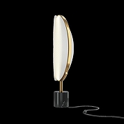 Настольная лампа Maytoni Breeze MOD281TL-L15BS3K цвет плафона/подвески Прозрачный, цвет арматуры Латунь, Черный-2