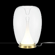 Настольная лампа Maytoni Halo MOD282TL-L15G3K1 цвет плафона/подвески Прозрачный, цвет арматуры Золото-4