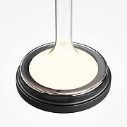 Настольная лампа Maytoni Spirito MOD286TL-L18B3K цвет плафона/подвески Светло-серый, цвет арматуры Прозрачный, Черный-6