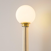 Бра Maytoni Teatro MOD287WL-02BS цвет плафона/подвески Белый, цвет арматуры Латунь, Прозрачный-7