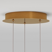 Подвесной светильник Maytoni Sapphire MOD293PL-L18BS3K цвет плафона/подвески Прозрачный, цвет арматуры Латунь-3