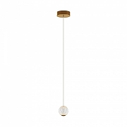 Подвесной светильник Maytoni Sapph1re MOD293PL-L6BS3K цвет плафона/подвески Прозрачный, цвет арматуры Латунь-1