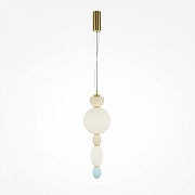 Подвесной светильник Maytoni Adore MOD297PL-L17BS3K цвет плафона/подвески Красный, Синий, Зеленый, цвет арматуры Латунь-2