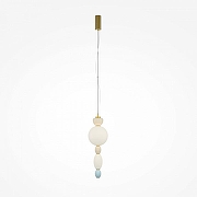 Подвесной светильник Maytoni Adore MOD297PL-L17BS3K цвет плафона/подвески Красный, Синий, Зеленый, цвет арматуры Латунь-3