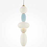 Подвесной светильник Maytoni Adore MOD297PL-L24BS3K1 цвет плафона/подвески Красный, Синий, Зеленый, цвет арматуры Латунь