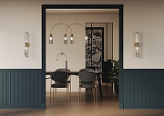 Бра Maytoni Ant1c MOD302WL-02GR1 цвет плафона/подвески Серый, цвет арматуры Золото-3