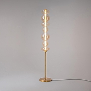 Торшер Maytoni Futuro MOD307FL-L40BS3K цвет плафона/подвески Оранжевый, цвет арматуры Латунь-3