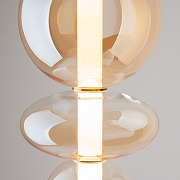 Торшер Maytoni Futuro MOD307FL-L40BS3K цвет плафона/подвески Оранжевый, цвет арматуры Латунь-6