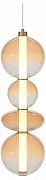 Подвесной светильник Maytoni Futuro MOD307PL-L36BS3K цвет плафона/подвески Оранжевый, цвет арматуры Латунь