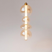 Подвесной светильник Maytoni Futuro MOD307PL-L36BS3K цвет плафона/подвески Оранжевый, цвет арматуры Латунь-3