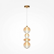 Подвесной светильник Maytoni Futuro MOD307PL-L36BS3K цвет плафона/подвески Оранжевый, цвет арматуры Латунь-4