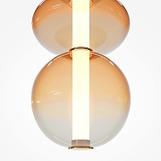 Подвесной светильник Maytoni Futuro MOD307PL-L36BS3K цвет плафона/подвески Оранжевый, цвет арматуры Латунь-6