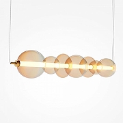 Подвесной светильник Maytoni Futuro MOD307PL-L40BS3K цвет плафона/подвески Оранжевый, цвет арматуры Латунь-2