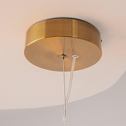 Подвесной светильник Maytoni Futuro MOD307PL-L40BS3K цвет плафона/подвески Оранжевый, цвет арматуры Латунь-8